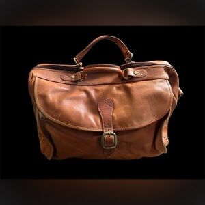 Vintage Brooks Brothers Leather Duffel